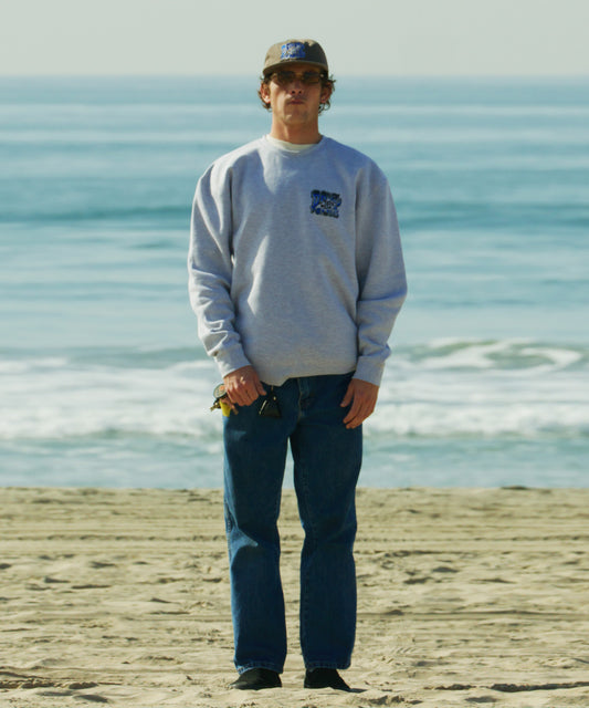 Surf Crewneck Heather Grey