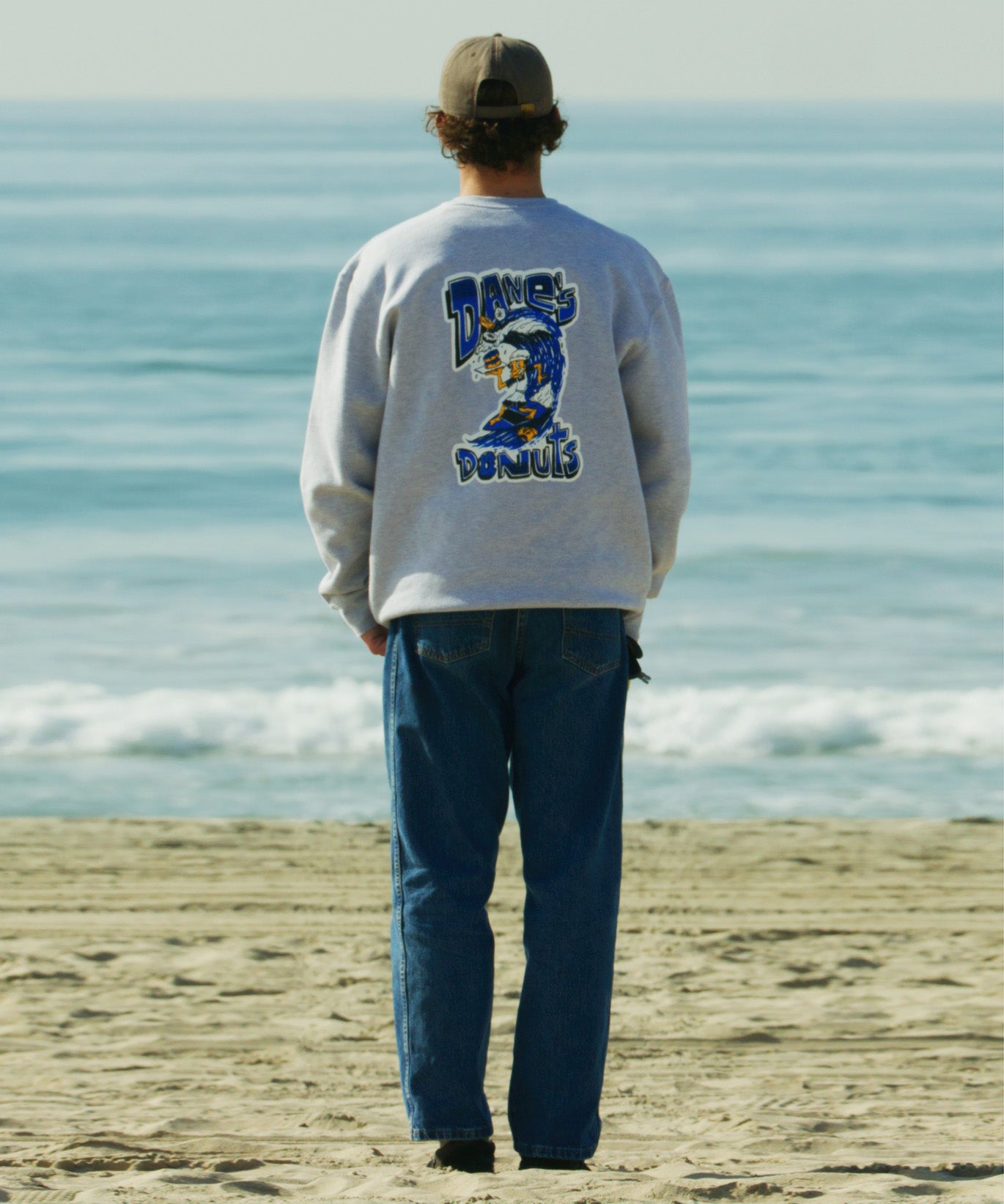 Surf Crewneck Heather Grey